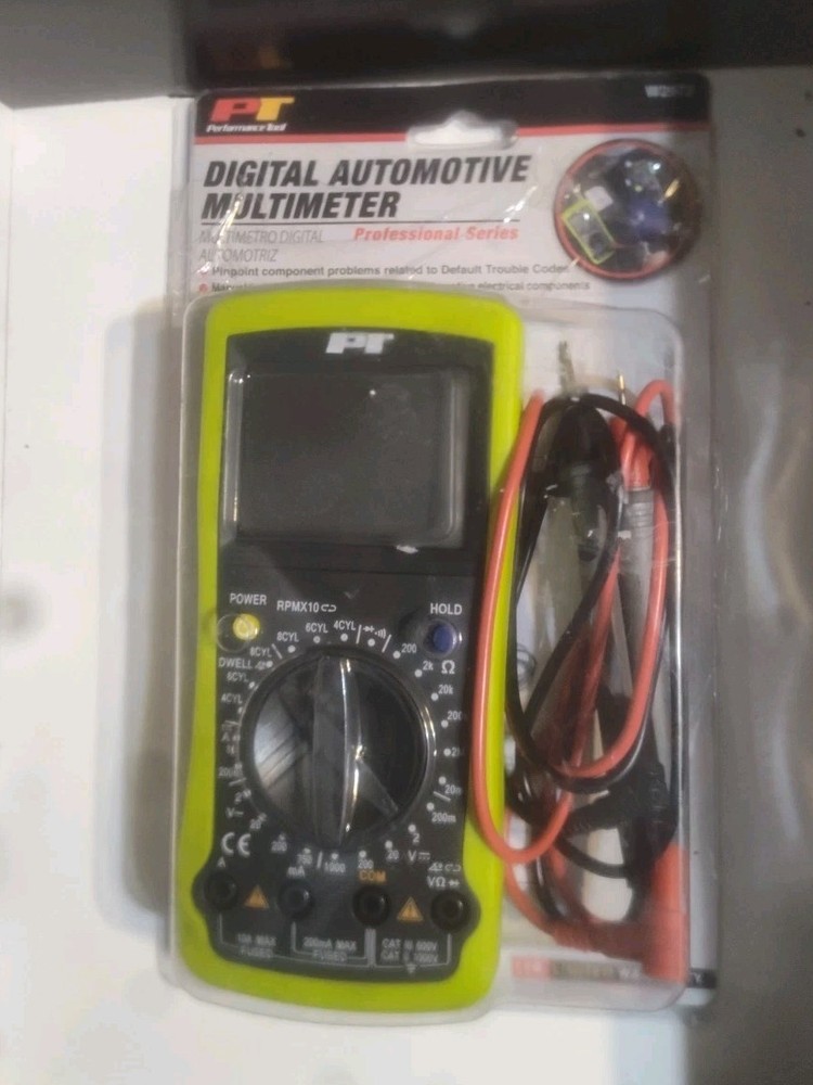 Performance Tool W2972 Digital Automotive Multimeter