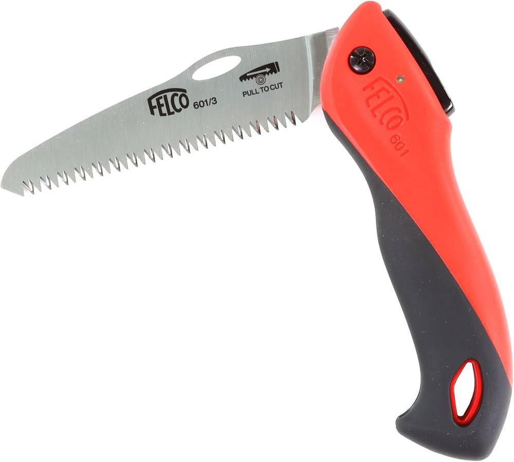 601 Folding Pruning Saw – Compact Pull-Stroke Saw for Gardening & Vineyard Use |