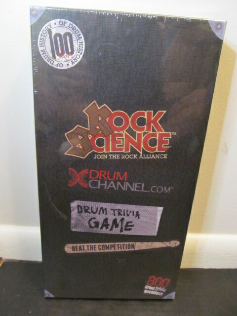 Rock Science Drum Trivia Game Beat the Competition