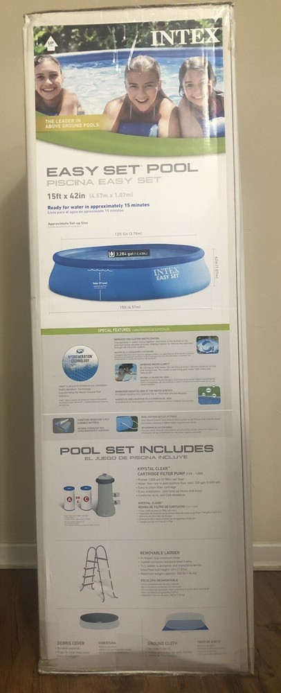 Intex 15ft X 42in Easy Set Pool
