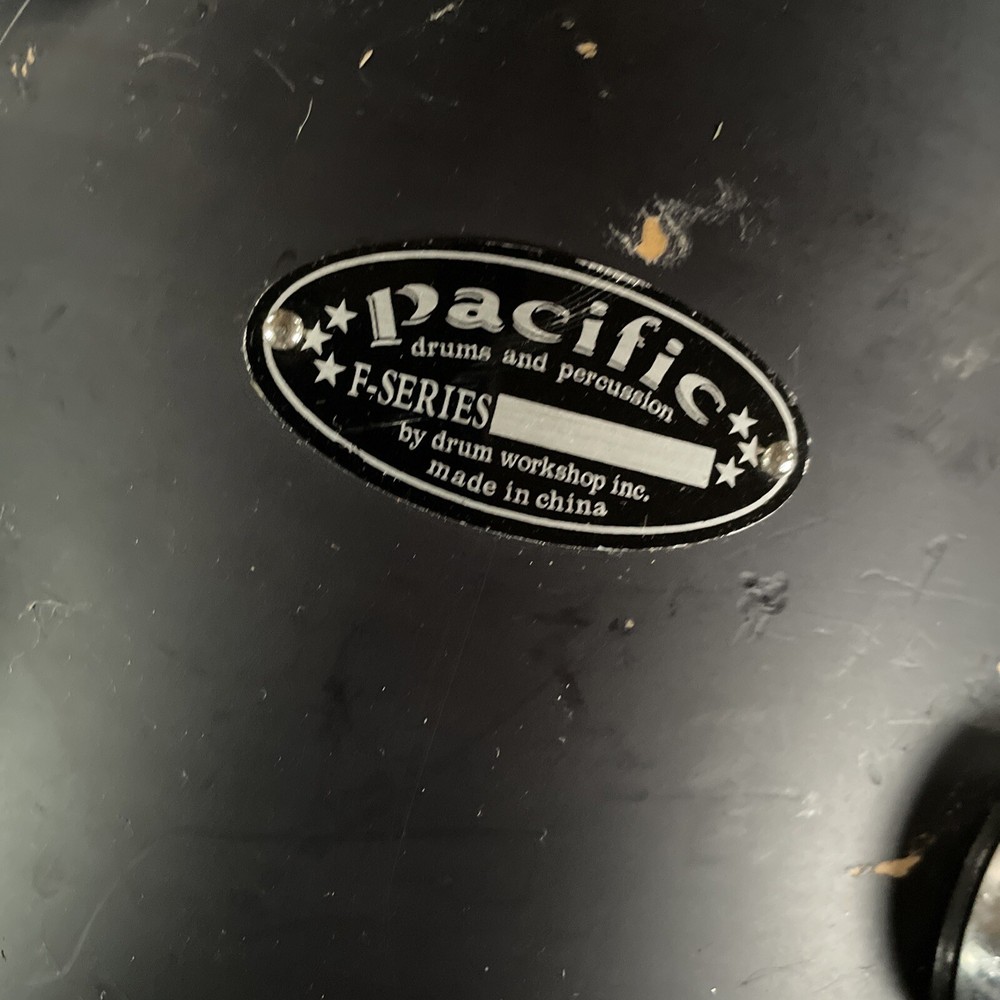 Pacific Tom Drum 12" x 9" Matte black