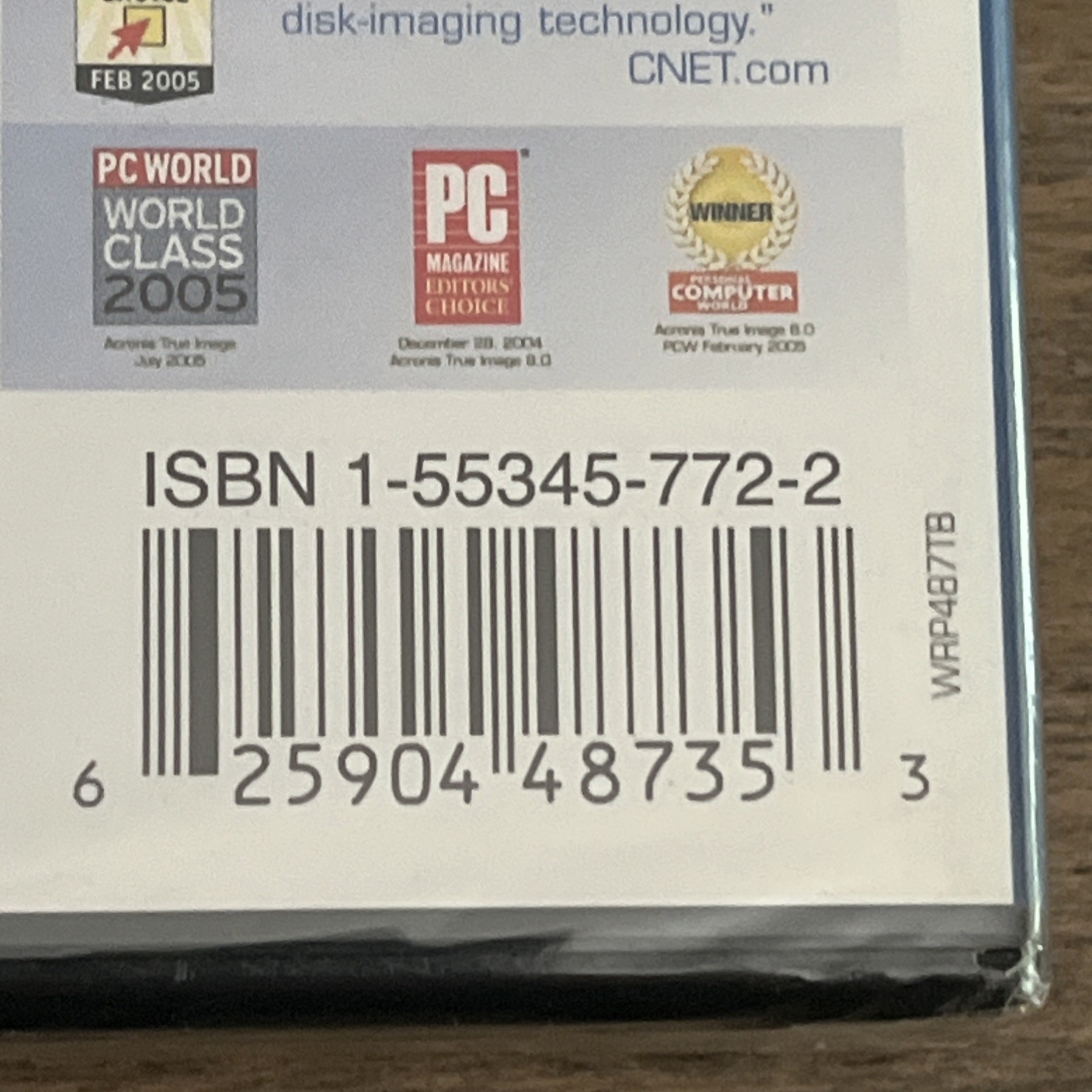 Acronis True Image 9.0 Complete PC Backup Solution Award-Winning 2005 Software