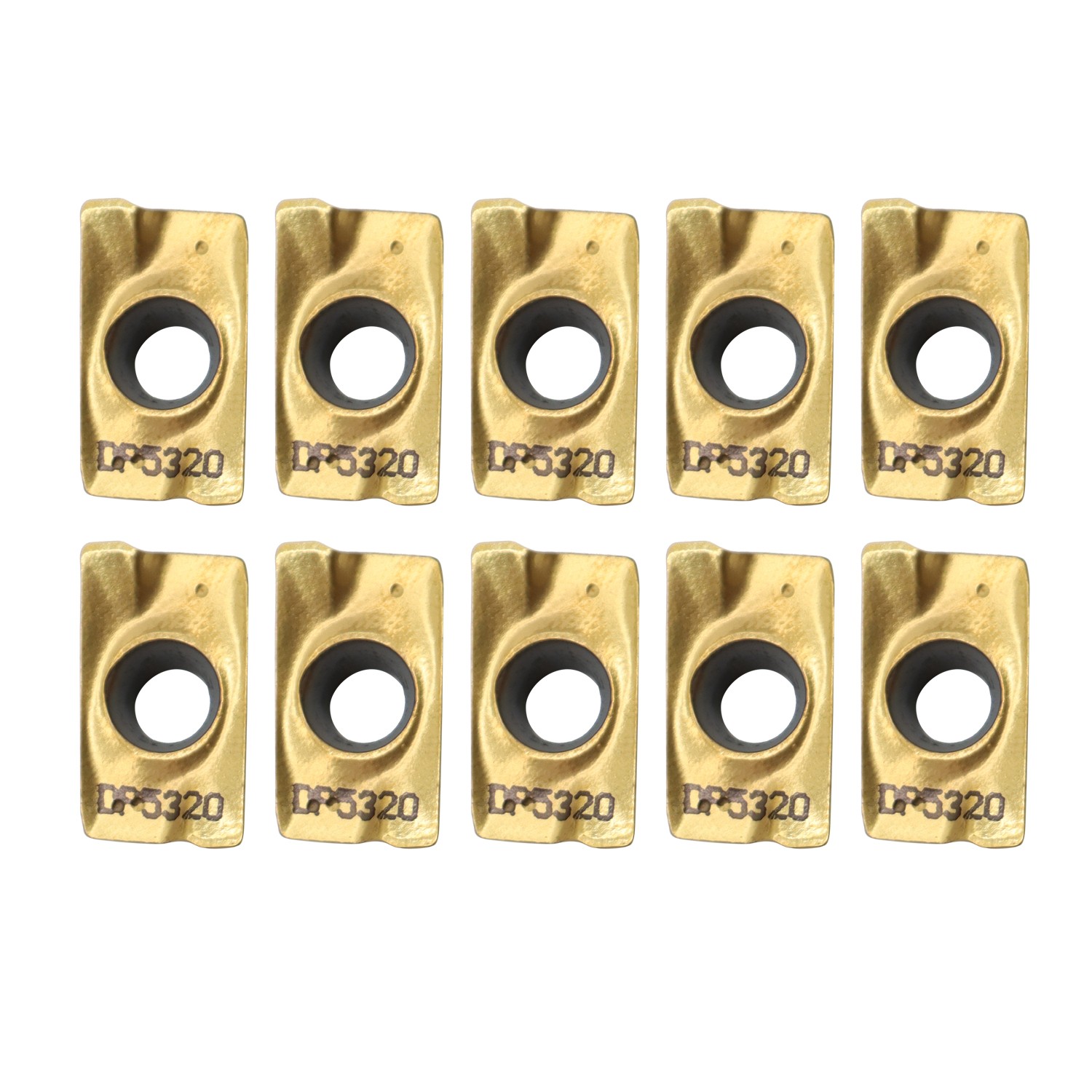 10Pc Carbide Insert Face End Mill Shell Cutter R8 FMB22 Arbor 400R 50MM APMT1604