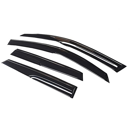 Side Window Visor Vent Rain Guard Deflector Replacement for 2004-2009 Mazda 3