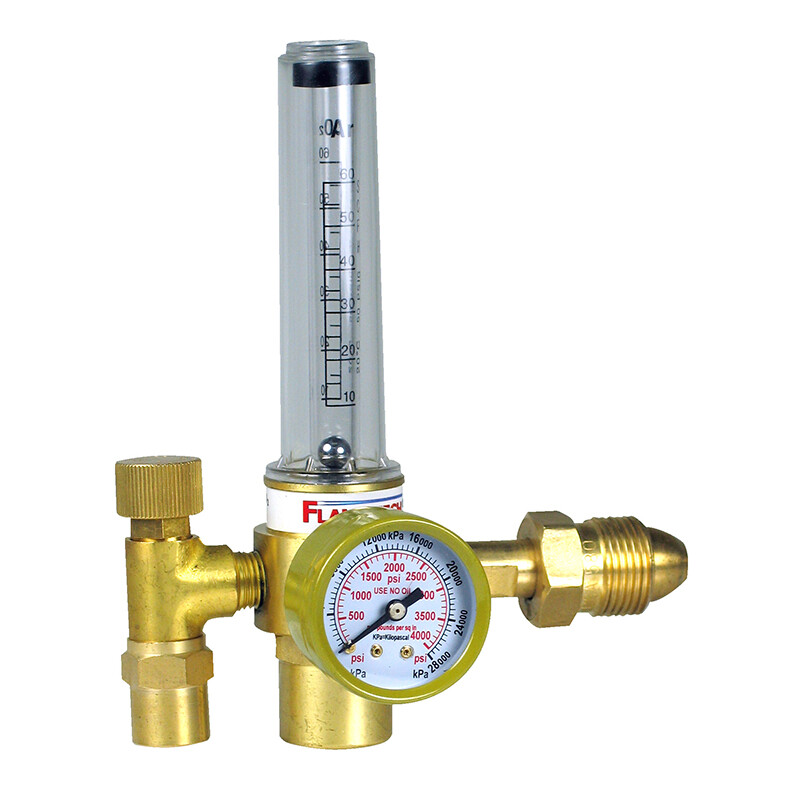 Flame Technologies Argon Flow Meter & Regulator for MIG & TIG with Welding Hose