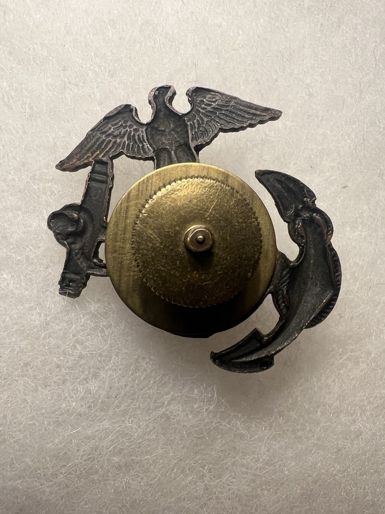 Pattern 1920 Service Enlisted Cap EGA Emblem USMC.