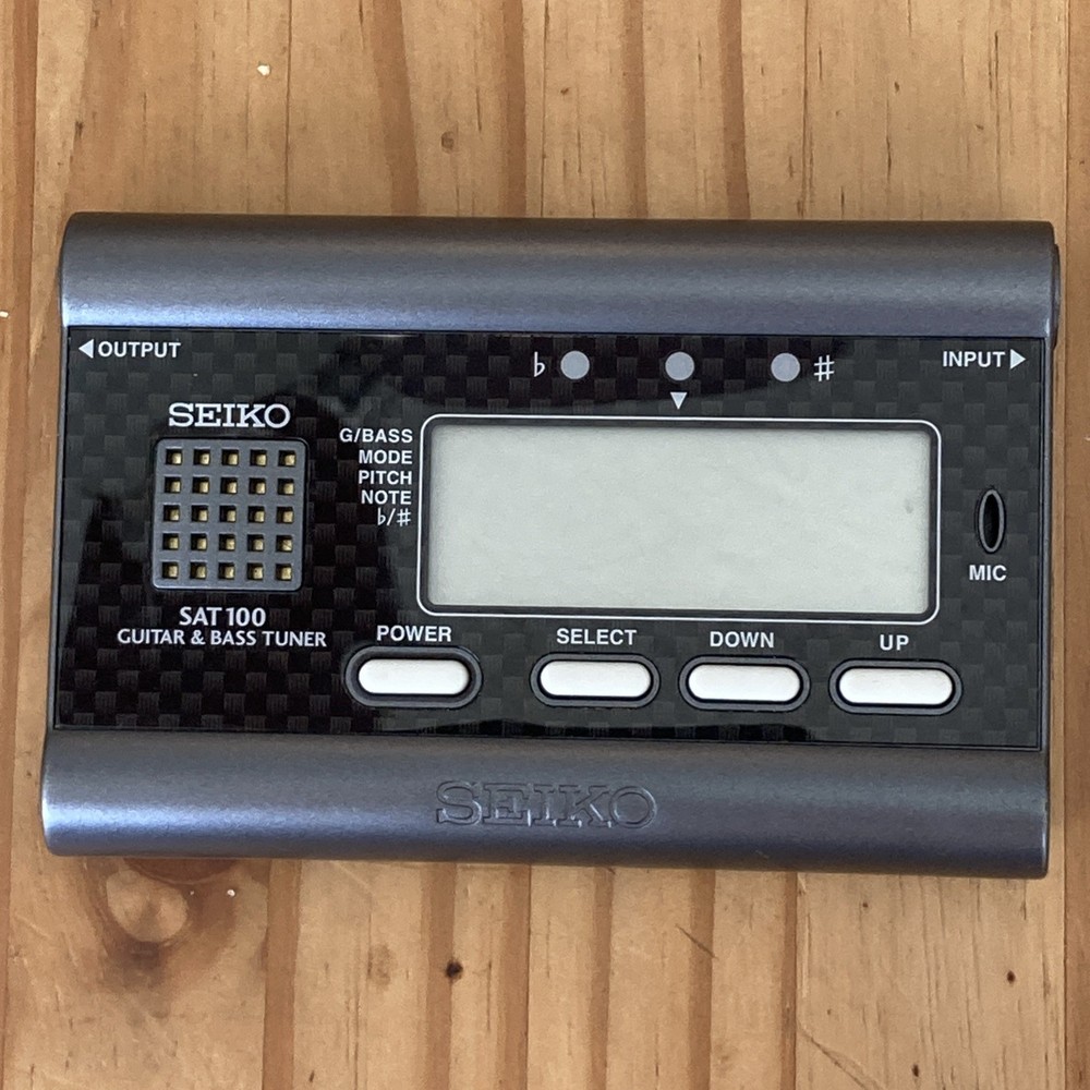 seiko SAT100 Guitar And Base Tuner