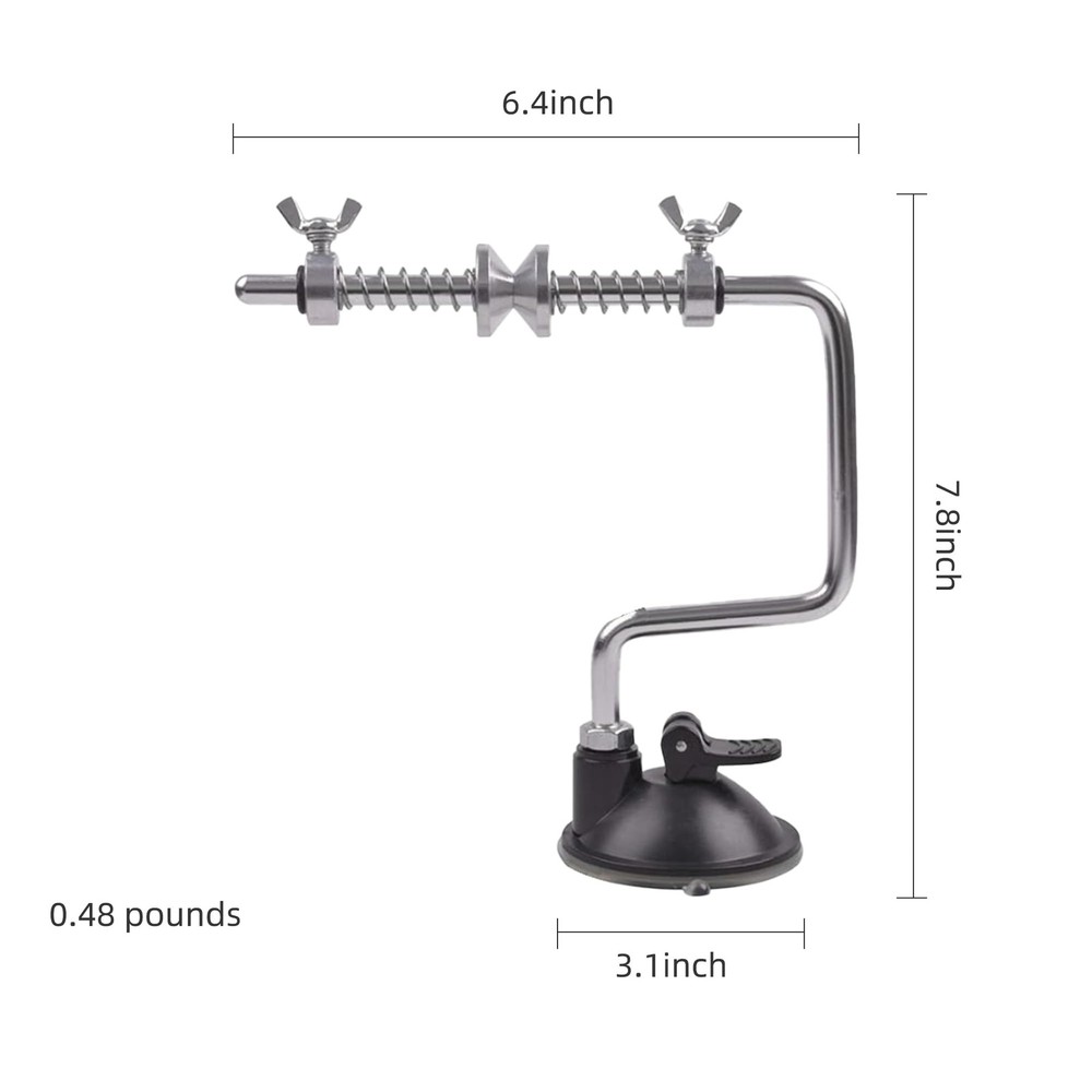 Portable Table Mount Line Spooler Adjustable for Spinning/Baitcasting Reels Pro