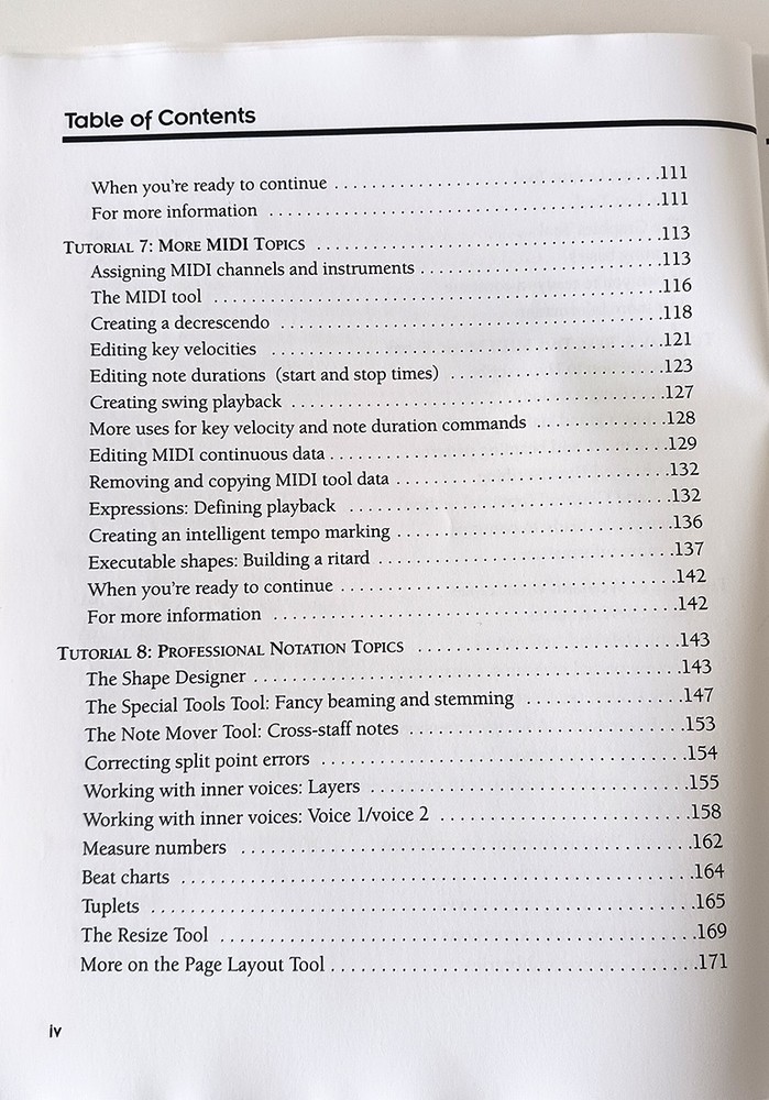 Finale 97 Installation & Tutorials Manual w/ Install Key Number Music Notation