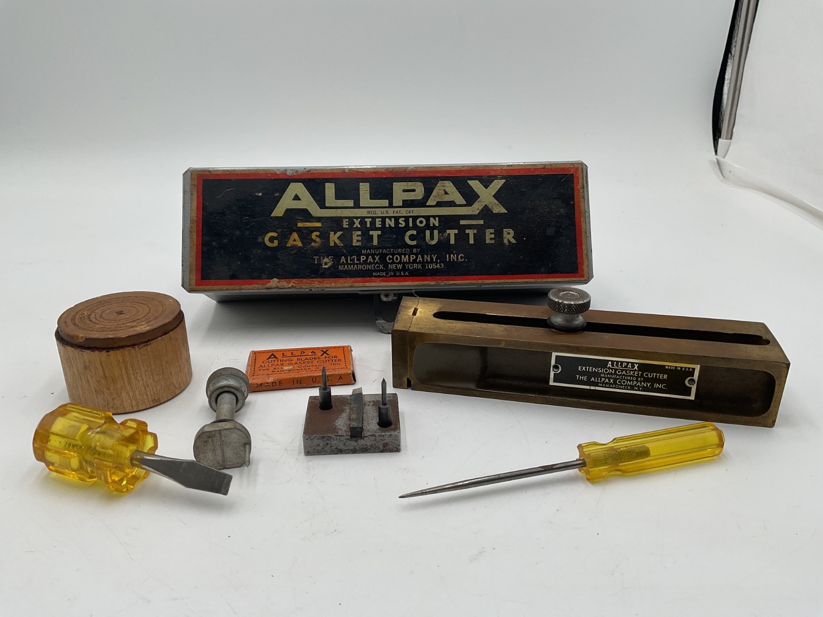 Allpax Extension Gasket Cutter Gasket Cutting Tool In Metal Case W/accessories