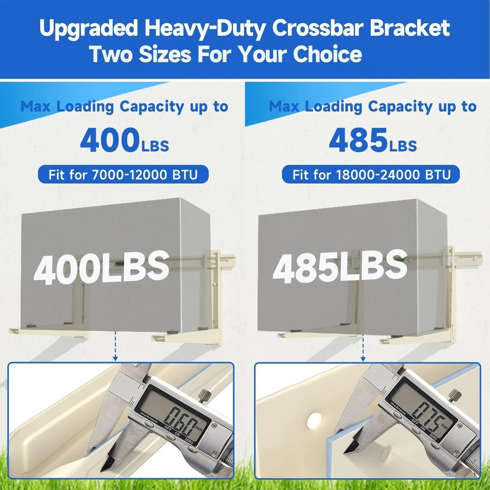 Mini Split Air Conditioner Bracket: Wall Mount for Ductless Mini Split AC/Hea...