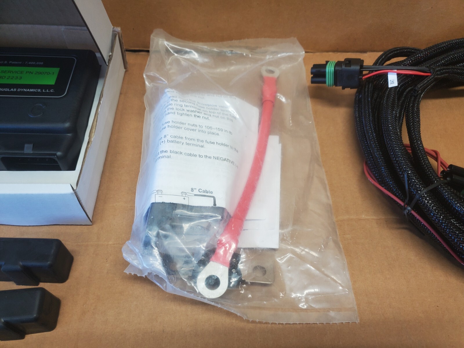 OEM Western Fisher TruckSide Plow Fleet Flex Wiring Harness Snow 09-16 Ford H13