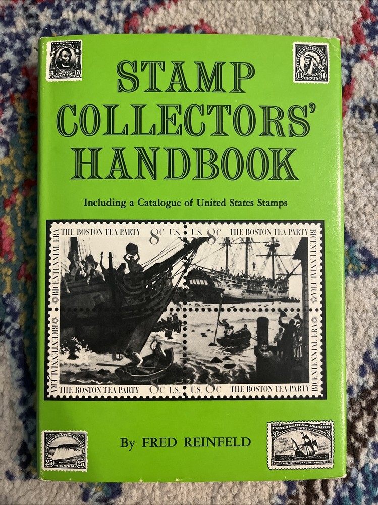 Stamp Collectors Handbook By Fred Reinfeld 1976