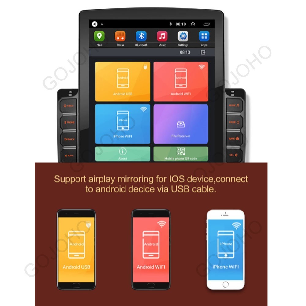 64G Apple Carplay For Toyota CHR 2016-2019 Android 13 Car Stereo Radio Navi Wifi