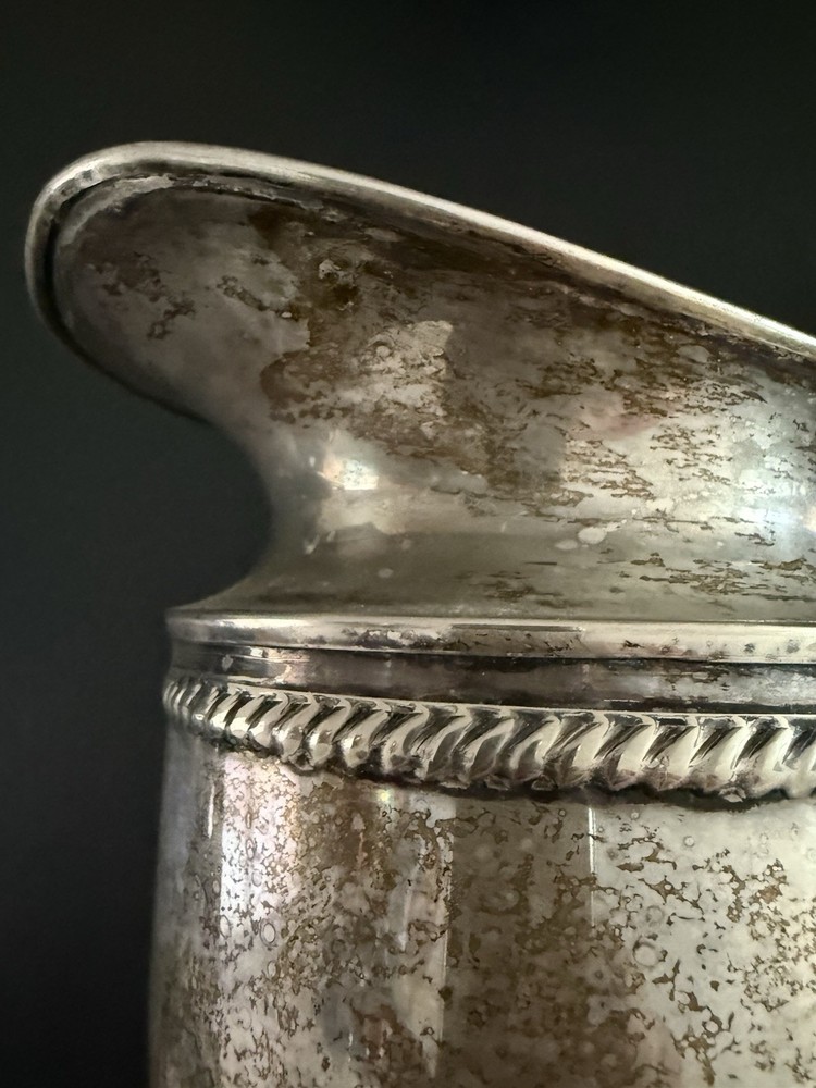 VINTAGE ENGLISH SILVER PITCHER
