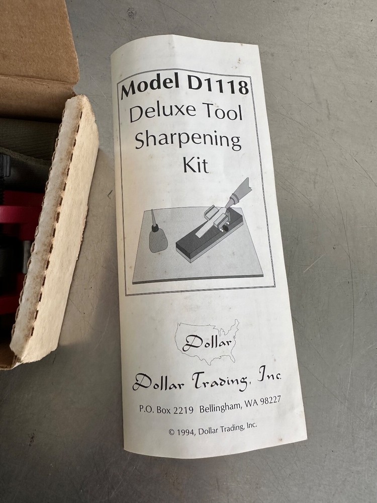 New SteeleX D1118 Knife Sharpening Water Stone #BB