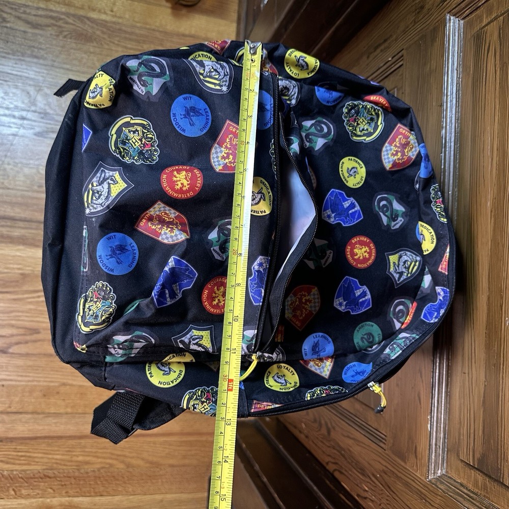 Harry Potter Badge Backpack School Bag Hogwarts Wizard Daniel Radcliffe