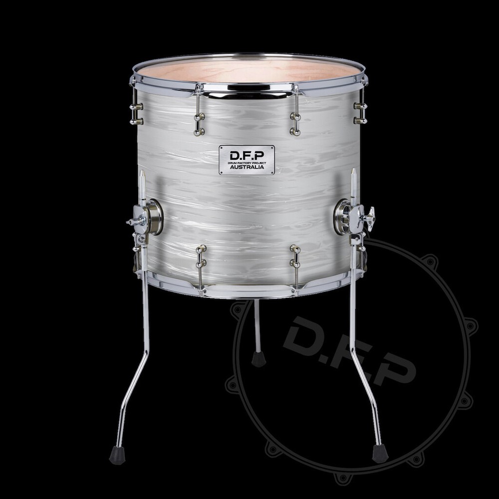 DFP Drum Wrap - White Oyster