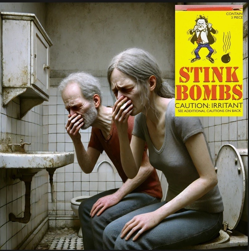 36 Stink Bombs - Stinky Glass Gag Prank Fart Joke (1 case of 36)