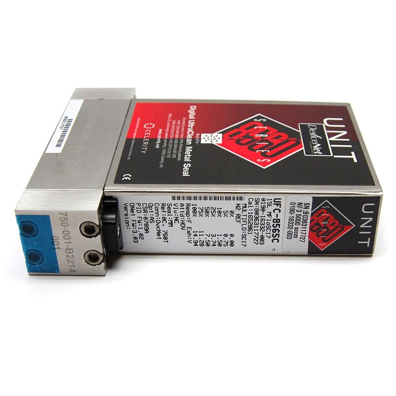 NEW Celerity Unit UFC-8565C Mass Flow Controller MFC D-Net (NF3 / 5 SLM) C-Seals