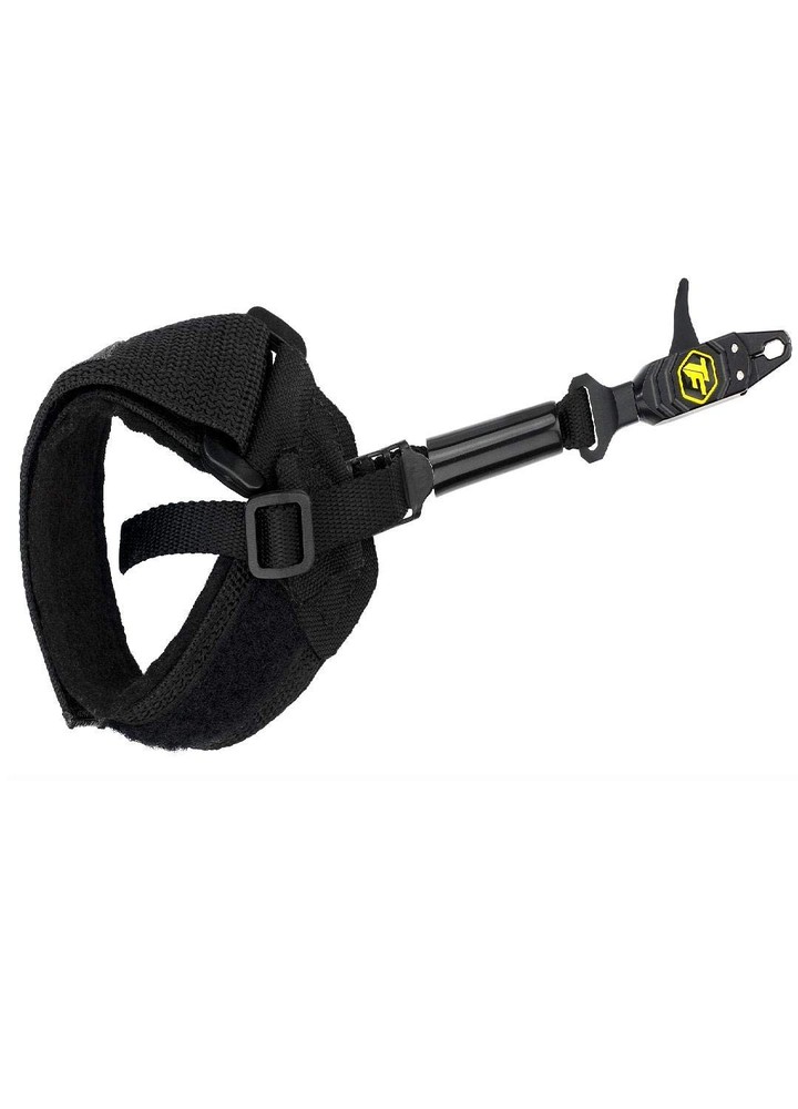 Patriot Flex Archery Compound Bow Release - Adjustable Black Wrist Strap
