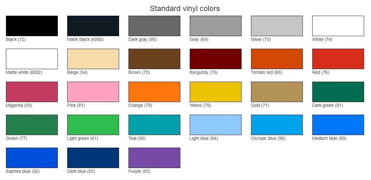 1/8" x 30 ft Roll Vinyl Pinstriping Vinyl Striping Tape 25 Colors Available