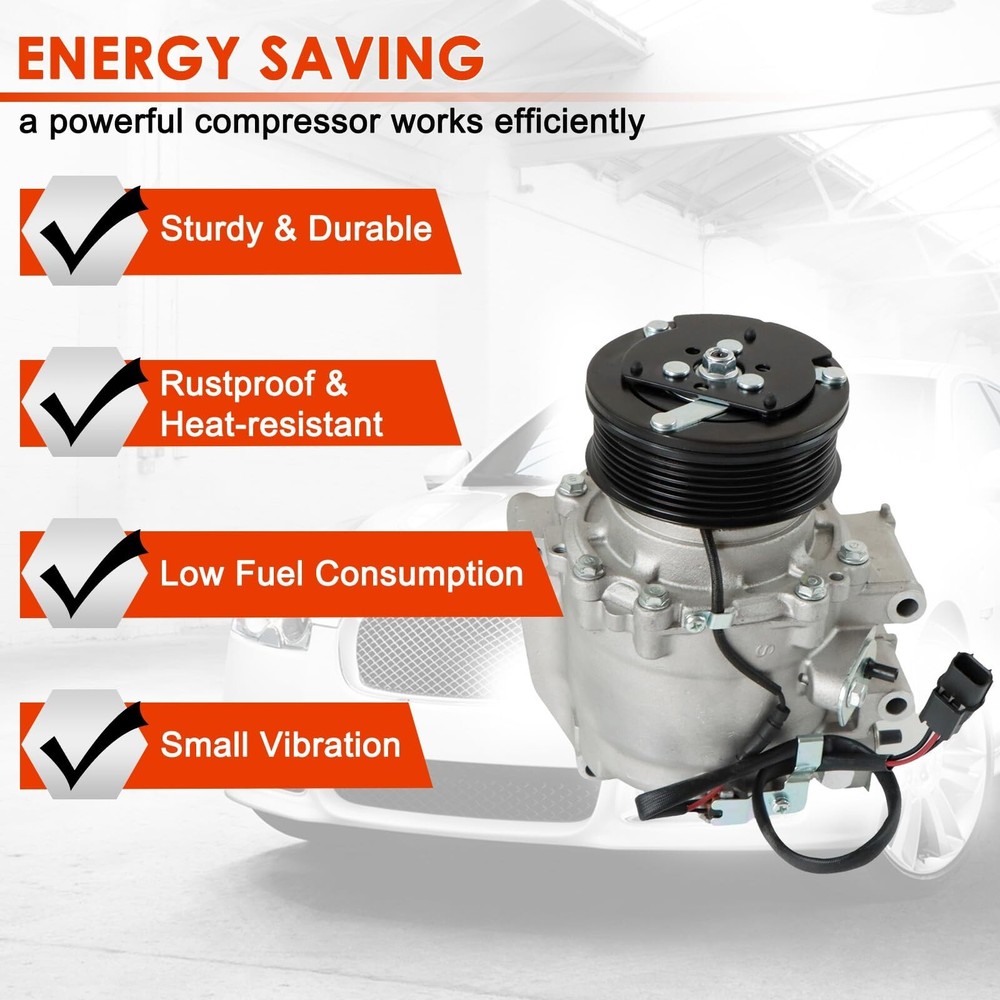 CO 4918AC A/C Compressor 38810RNAA01 Air Conditioning Compressor Replacement ...