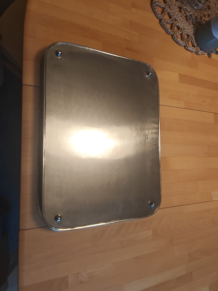 Arthur Price 16" Rectangular Silver Plate on Copper Tray Excellent