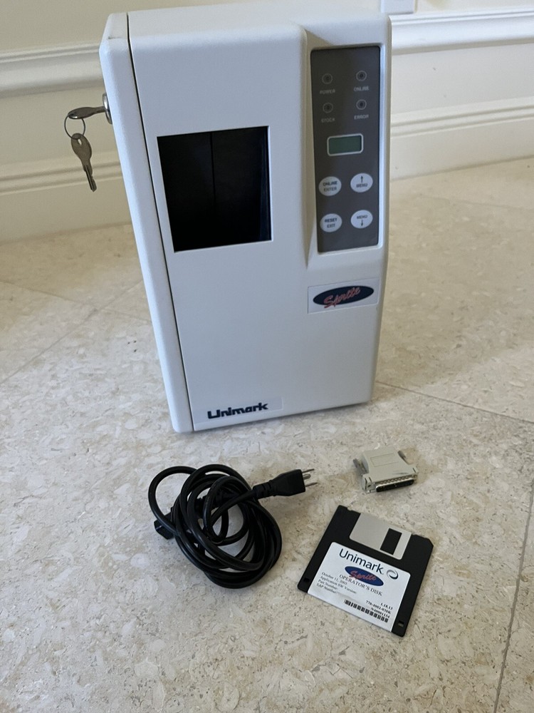 Unimark Sprite Ticket/Boarding Pass Printer w/Software/cable.