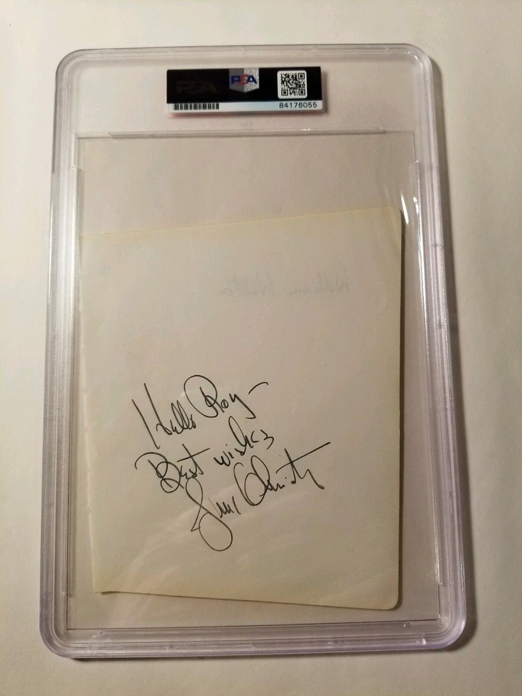 William Walton Classical Composer Signed PSA DNA Autograph Cut Viola Concerto