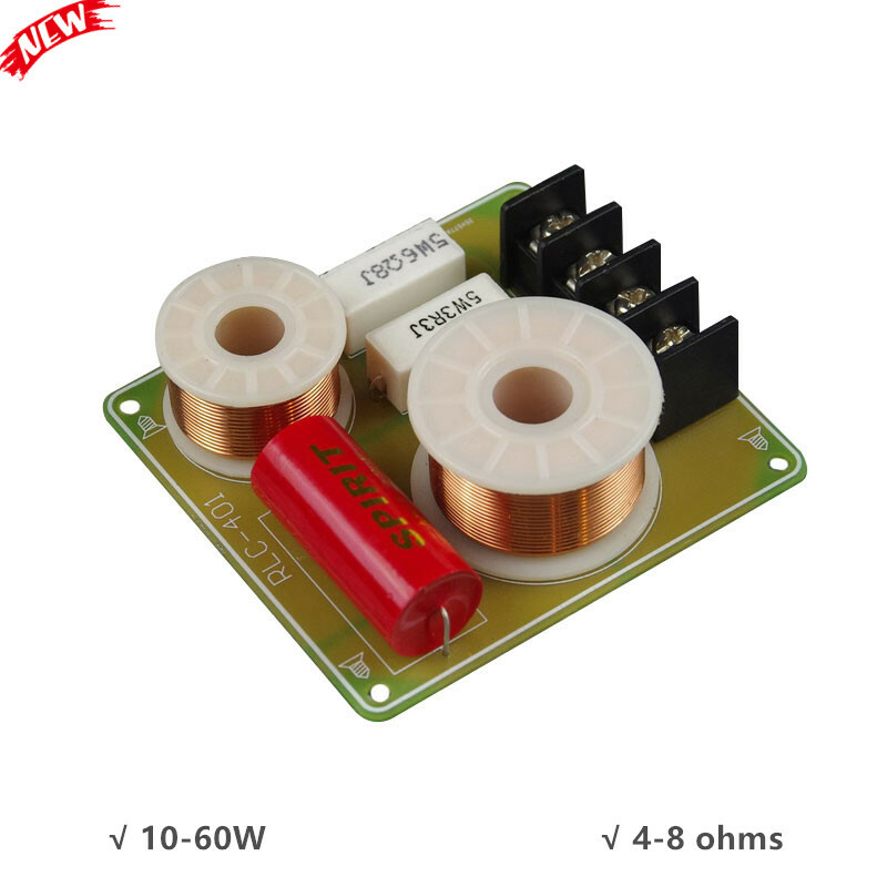 RLC-401 Frequency Divider Full Range Speaker Crossover Notch Filter 10-60W US