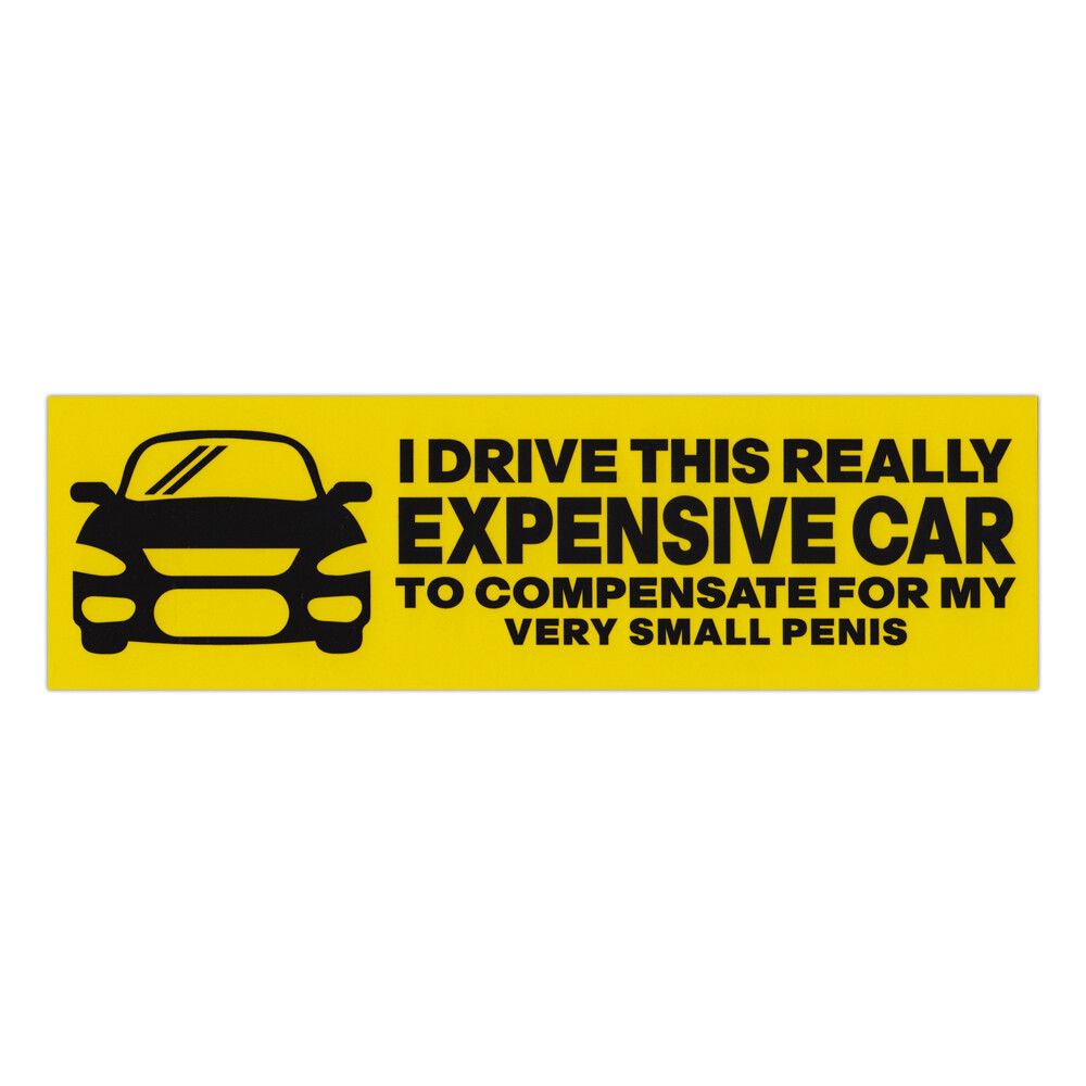 Prank Magnet, Really Expensive Car Compensate Small Penis (Practical Jokes)