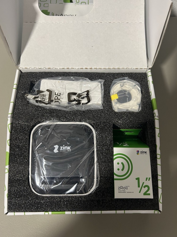 Wireless Zink Happy Smart App Printer Zero Ink Technology