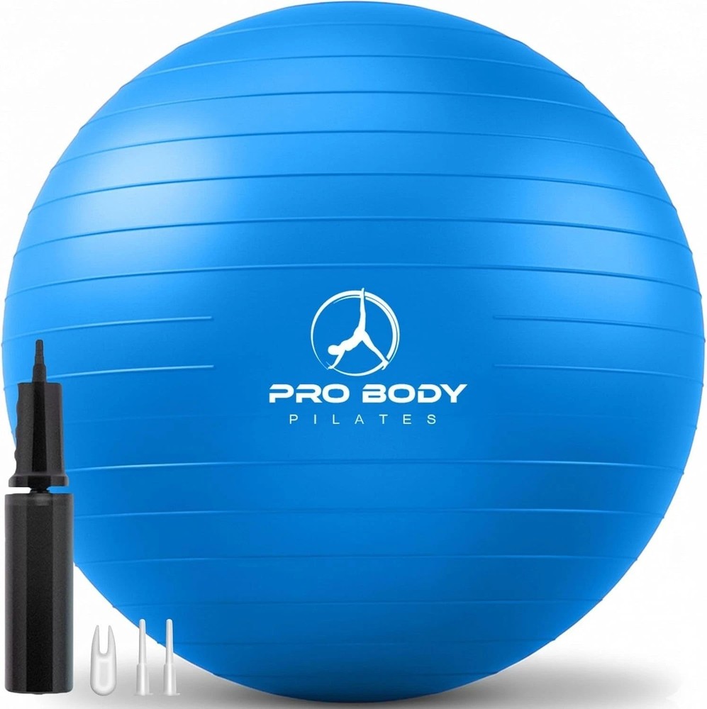 Anti Burst Exercise Ball 85cm - Blue/-