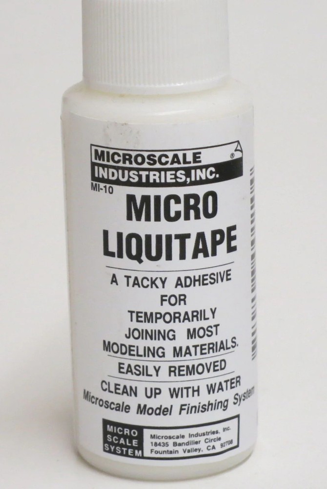 Microscale MI-10 Micro Liquitape Tacky Adhesive 1 oz.