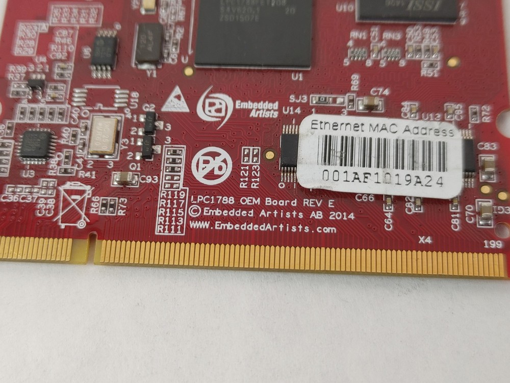 Lot of 2 Embedded Artists LPC1788 ARM Cortex-M3 Microcontroller SODIMM Module