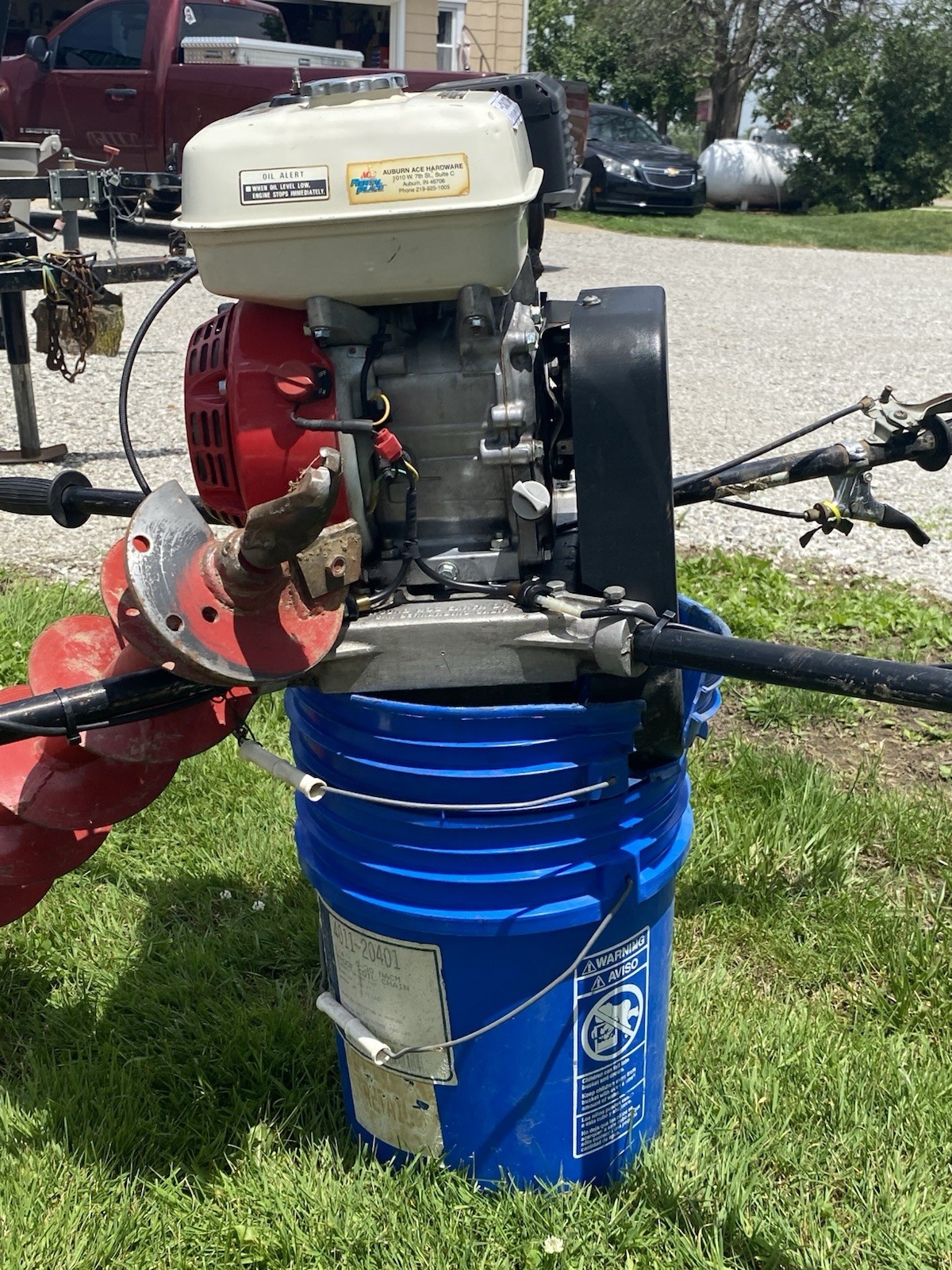 D-5 Honda 5.5 Commercial Auger Used