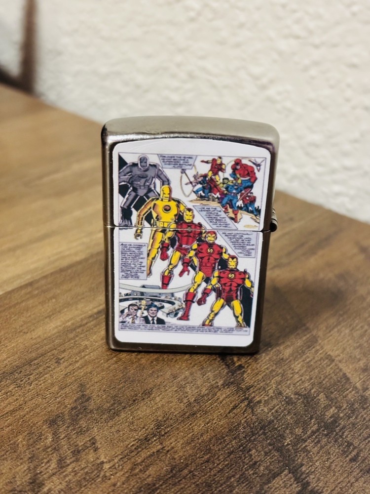 Iron Man Comic Zippo Lighter