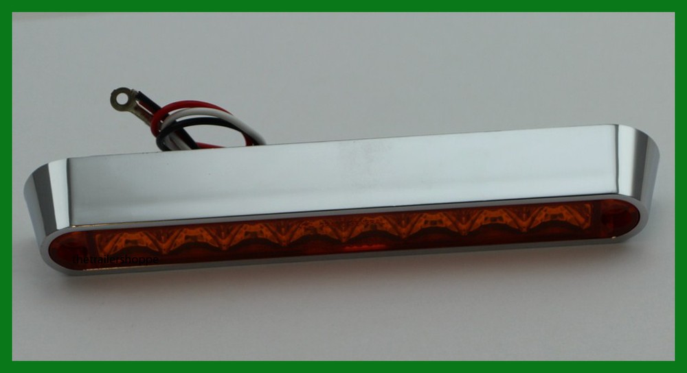 Grand General 9 LEDs Marker Clearance Light Surface Mount Dual Function -Amber