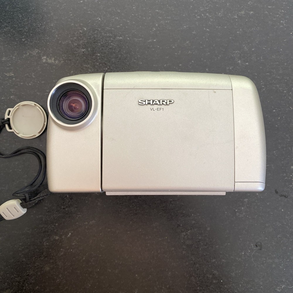 Sharp VL-EF1 Digital Video Camera miniDV Silver