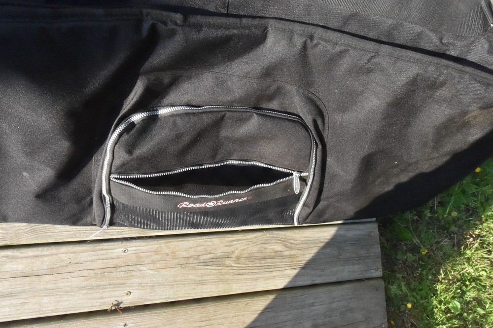 Road Runner Keyboard Bag Deep 76 Key Black Soft Case W Strap