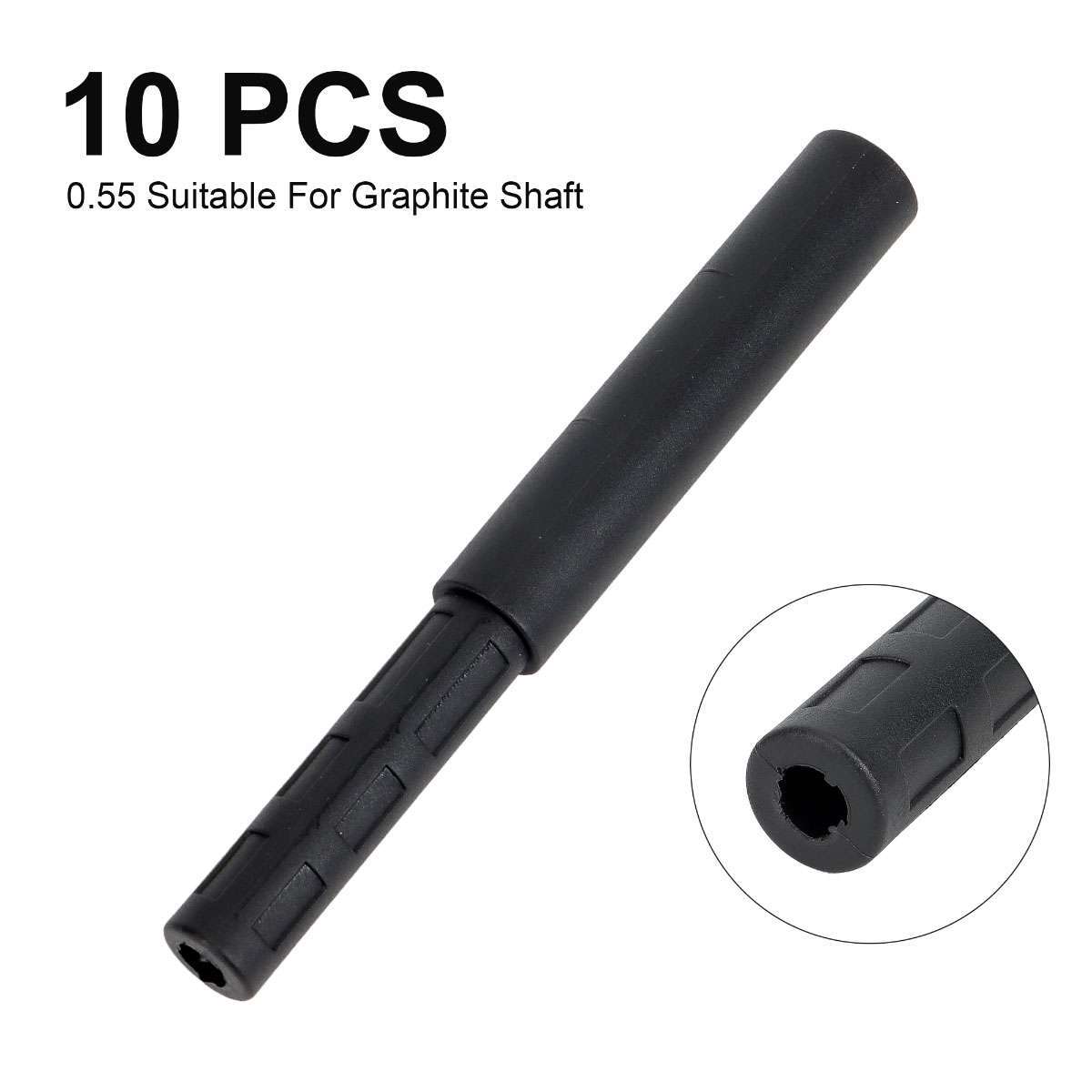 10Pcs Golf Club Shaft Extension Rods Extend For Graphite Wood or Steel Iron Club