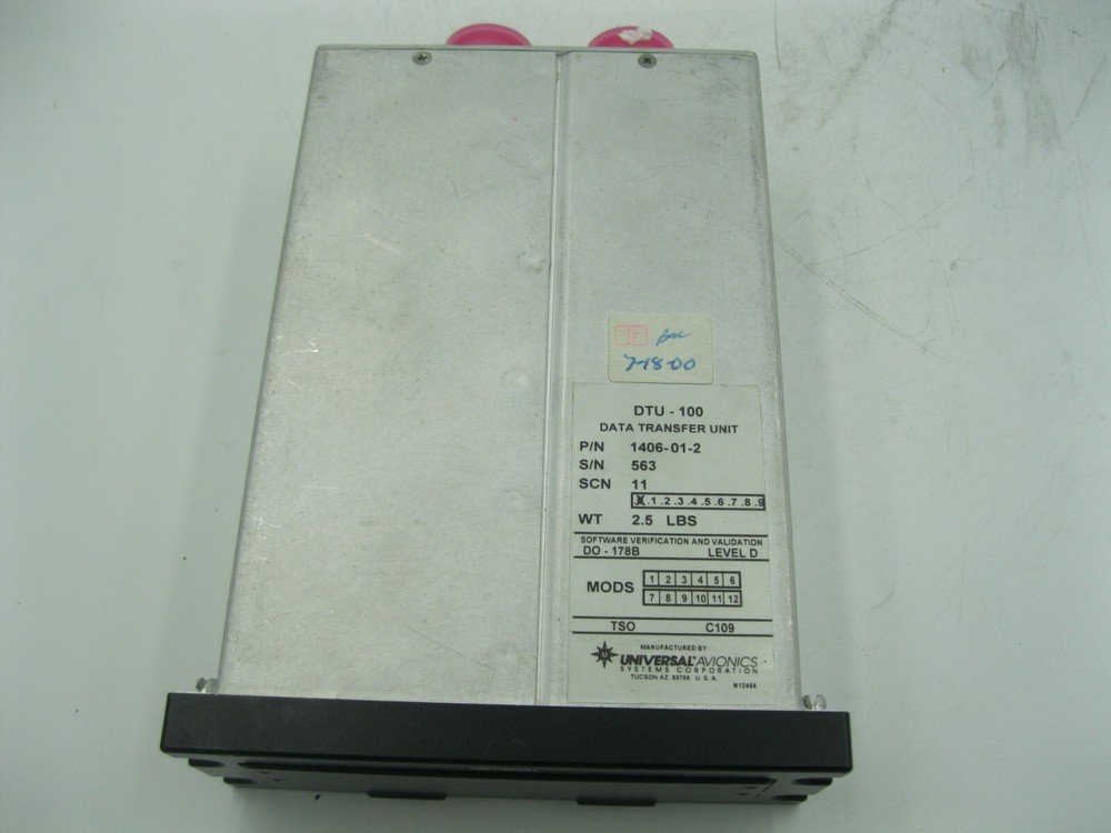 Universal Avionics DTU-100 Data Transfer Unit 1406-01-2