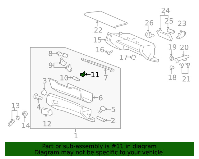 Genuine GM Holder 90437521