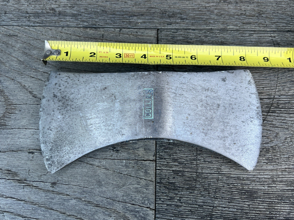 Vintage Collins Double Bit Cruiser Axe Head 2 lbs. 9 oz.