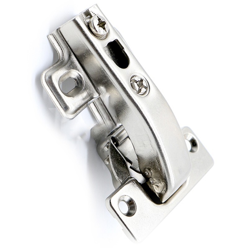 2 Pcs/Set 90 Degree Kitchen Cabinet Cupboard Concealed Angular Corner Door Hinge