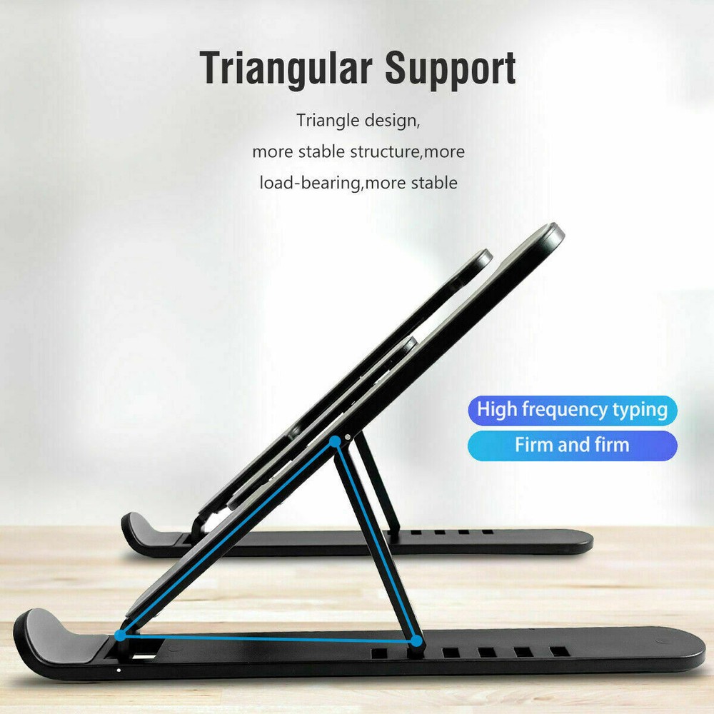 Portable Laptop Stand Adjustable Foldable Notebook Tablet Holder Computer Desk