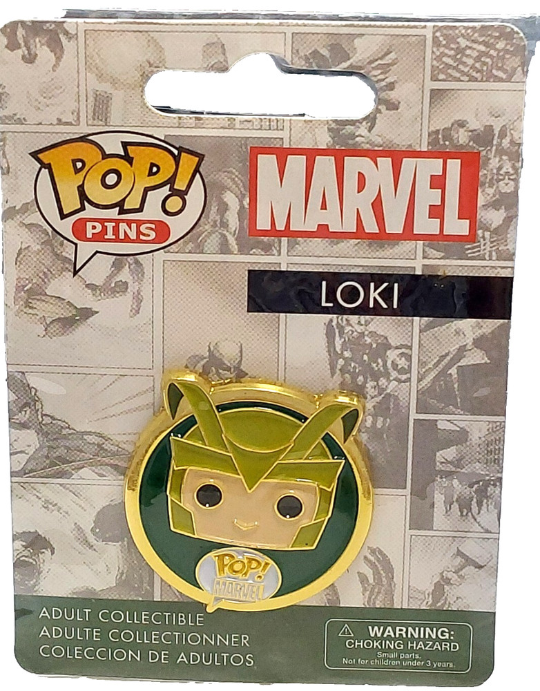 Marvel Funko POP Pins: LOKI