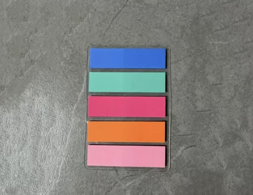 100 Pcs Sticky Annotation Mini Index notes Strip Labels Practical Bar Index