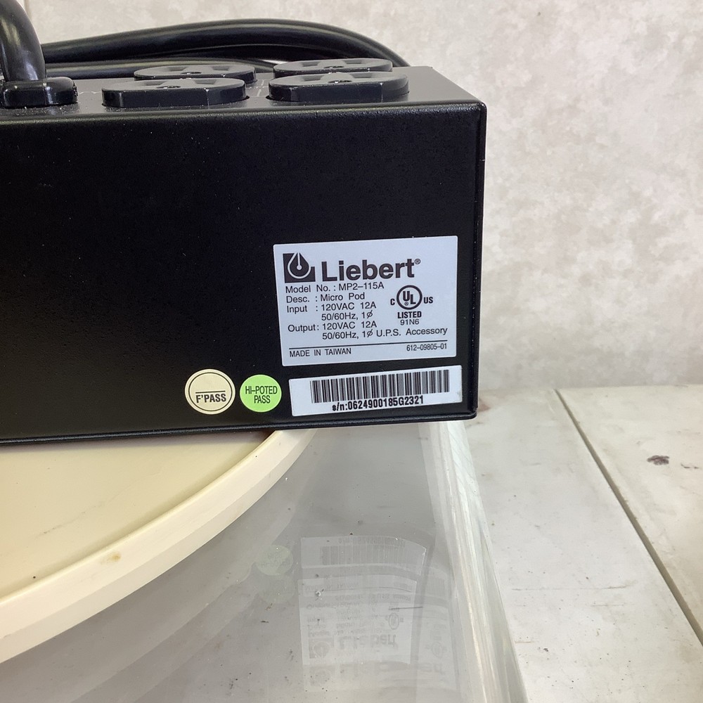 Emerson Liebert Micropod AC Power System MP2-115A